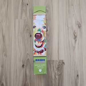 NEW Paint-by-Number Dog Canvas Kit - Multicolor